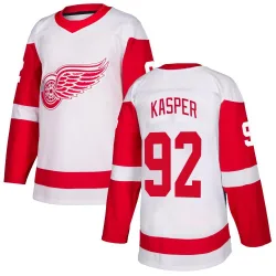 Youth Marco Kasper Detroit Red Wings Jersey - White Authentic