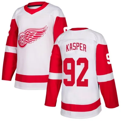 Youth Marco Kasper Detroit Red Wings Jersey - White Authentic