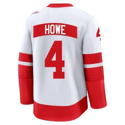 Youth Mark Howe Detroit Red Wings 2025 Stadium Series Jersey - White Premium