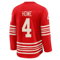 Youth Mark Howe Detroit Red Wings Centennial Jersey - Red Premium