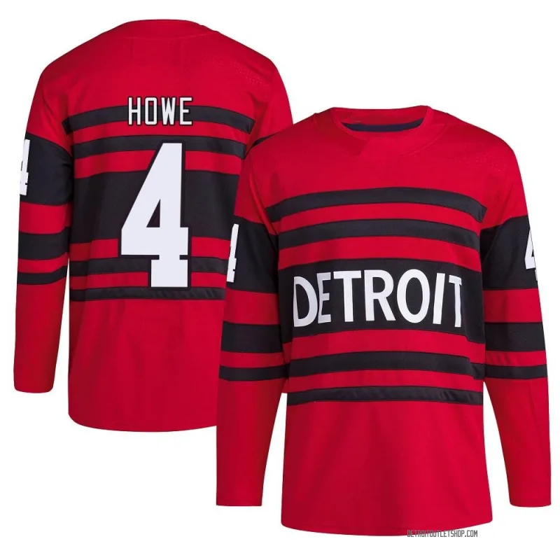Youth Mark Howe Detroit Red Wings Reverse Retro 2.0 Jersey - Red Authentic