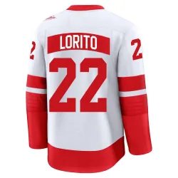 Youth Matthew Lorito Detroit Red Wings 2025 Stadium Series Jersey - White Premium