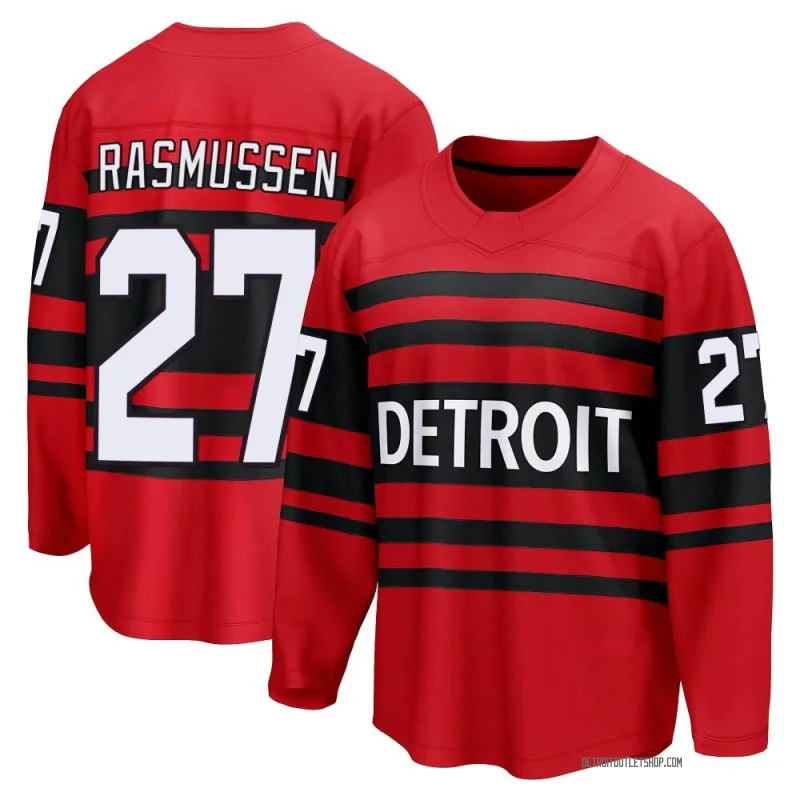 Youth Michael Rasmussen Detroit Red Wings Special Edition 2.0 Jersey - Red Breakaway