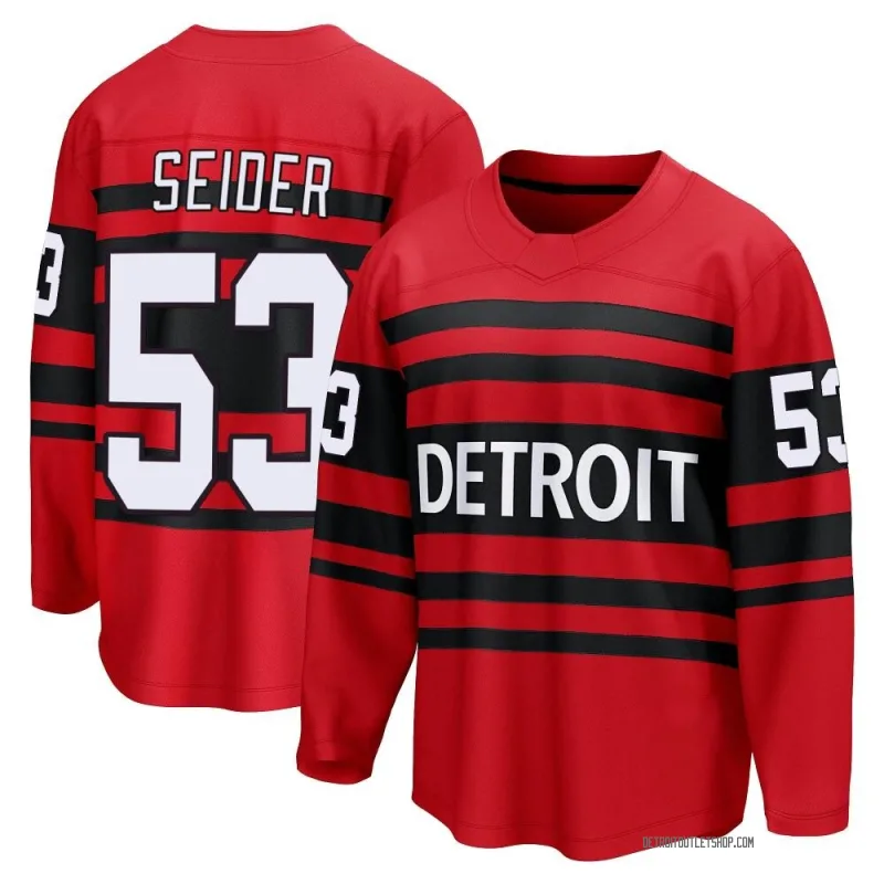 Youth Moritz Seider Detroit Red Wings Special Edition 2.0 Jersey - Red Breakaway