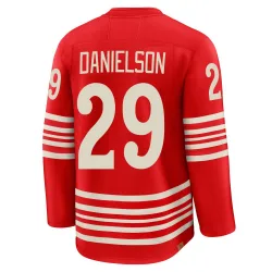 Youth Nate Danielson Detroit Red Wings Centennial Jersey - Red Premium