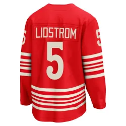 Youth Nicklas Lidstrom Detroit Red Wings Centennial Jersey - Red Breakaway
