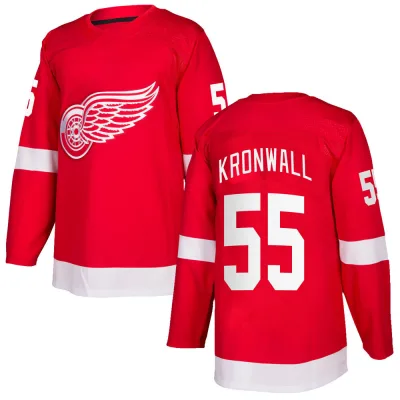 Youth Niklas Kronwall Detroit Red Wings Home Jersey - Red Authentic