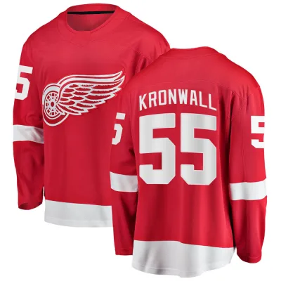 Youth Niklas Kronwall Detroit Red Wings Home Jersey - Red Breakaway