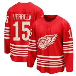 Youth Pat Verbeek Detroit Red Wings Centennial Jersey - Red Breakaway