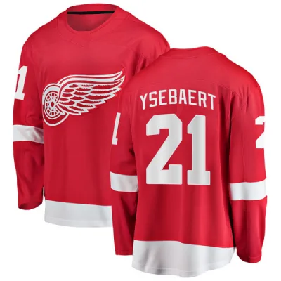 Youth Paul Ysebaert Detroit Red Wings Home Jersey - Red Breakaway