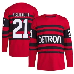Youth Paul Ysebaert Detroit Red Wings Reverse Retro 2.0 Jersey - Red Authentic