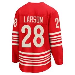 Youth Reed Larson Detroit Red Wings Centennial Jersey - Red Breakaway