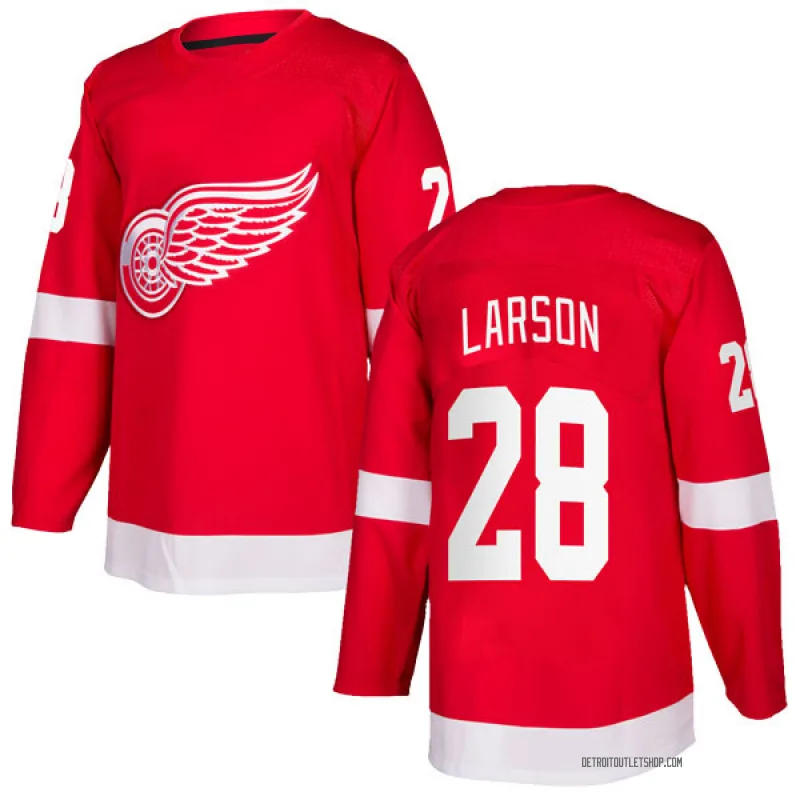 Youth Reed Larson Detroit Red Wings Home Jersey - Red Authentic