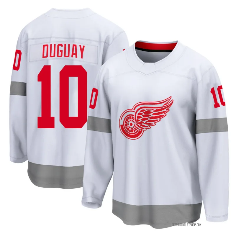 Youth Ron Duguay Detroit Red Wings 2020/21 Special Edition Jersey - White Breakaway