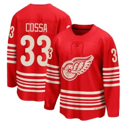 Youth Sebastian Cossa Detroit Red Wings Centennial Jersey - Red Breakaway