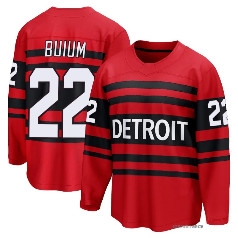 Youth Shai Buium Detroit Red Wings Special Edition 2.0 Jersey - Red Breakaway