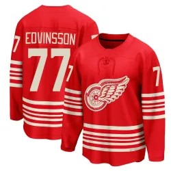 Youth Simon Edvinsson Detroit Red Wings Centennial Jersey - Red Breakaway