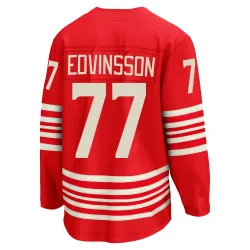 Youth Simon Edvinsson Detroit Red Wings Centennial Jersey - Red Breakaway