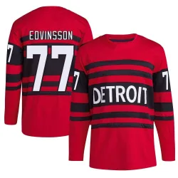 Youth Simon Edvinsson Detroit Red Wings Reverse Retro 2.0 Jersey - Red Authentic