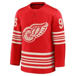 Youth Tomas Holmstrom Detroit Red Wings Centennial Jersey - Red Premium