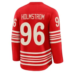 Youth Tomas Holmstrom Detroit Red Wings Centennial Jersey - Red Premium
