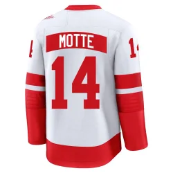 Youth Tyler Motte Detroit Red Wings 2025 Stadium Series Jersey - White Premium