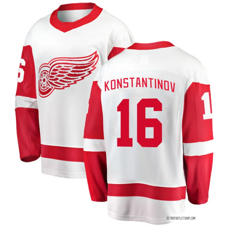 Youth Vladimir Konstantinov Detroit Red Wings Away Jersey - White Breakaway
