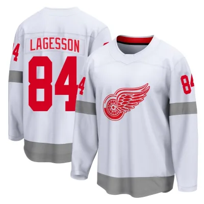 Youth William Lagesson Detroit Red Wings 2020/21 Special Edition Jersey - White Breakaway