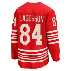 Youth William Lagesson Detroit Red Wings Centennial Jersey - Red Breakaway