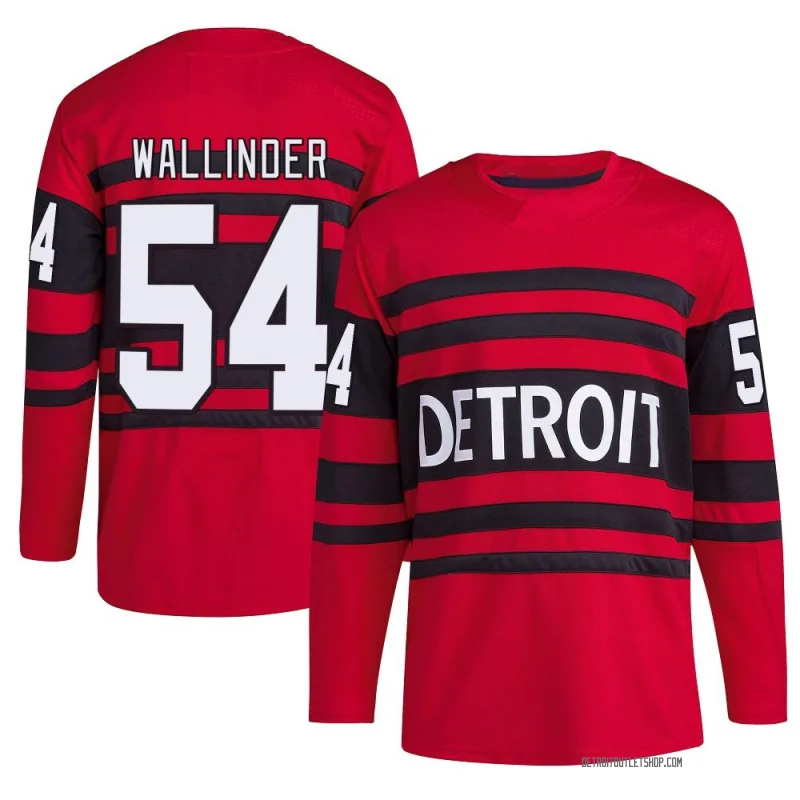 Youth William Wallinder Detroit Red Wings Reverse Retro 2.0 Jersey - Red Authentic