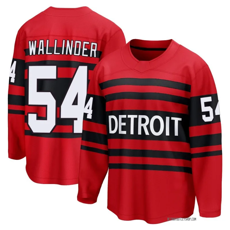 Youth William Wallinder Detroit Red Wings Special Edition 2.0 Jersey - Red Breakaway